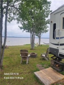 Roulotte du site #2 à louer au Camping Les Maisonnettes - Vacances Nouveau-Brunswick